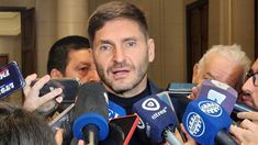 Maximiliano Pullaro, gobernador de Santa Fe.&nbsp;