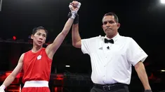 Lin Yu Ting, también envuelta en la polémica por su género. Lin Yu Ting, también envuelta en la polémica por su género.