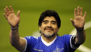 Diego Maradona homenajeó a su mamá Diego Maradona homenajeó a su mamá