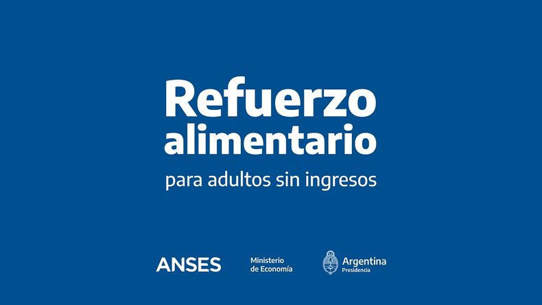 Más de 800.000 personas ya fueron aprobadas para acceder al Refuerzo Alimentario.