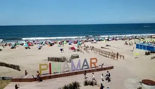 Pinamar es una de las playas más visitadas de la Costa Atlántica.