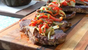 Dónde se puede degustar los mejores bifes a la criolla de la ciudad.