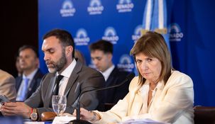 Patricia Bullrich defendió el proyecto de reforma laboral.