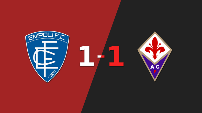 Empoli y Fiorentina igualaron 1 a 1
