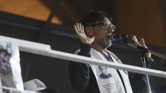 Olveira finalizó ayuno en Tribunales.&nbsp;