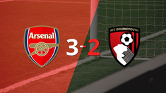 bournemouth cayo 3 a 2 en su visita a arsenal
