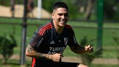 Juanfer Quintero volvió a sentir dolor en el isquiotibial izquierdo.