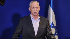 El líder opositor israelí e integrante del gabinete de guerra Benny Gantz. El líder opositor israelí e integrante del gabinete de guerra Benny Gantz.