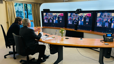 “Mi prioridad y la de todo el Gobierno es la seguridad de los rehenes para que puedan volver a encontrarse con sus familias, aseguró el presidente.