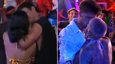 Muchos besos en la fiesta de Gran Hermano 2023. Muchos besos en la fiesta de Gran Hermano 2023.