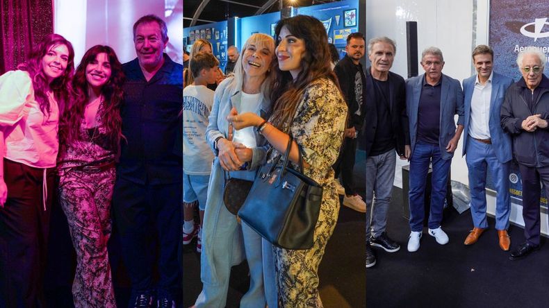 La presentación Diego Eterno contó con la familia de Maradona y varios campeones del mundo.