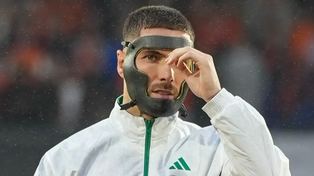 Luca Zidane, arquero de Argelia.