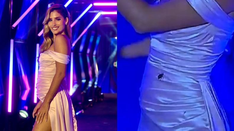 A Julieta Poggio le caminaron cucarachas en Gran Hermano.