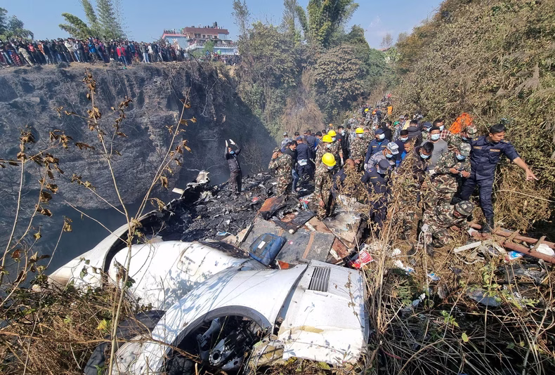 El vuelo de la empresa Yeti Airlines procedía de Katmandú.