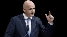 Gianni Infantino despertó polémica con sus propuestas. Gianni Infantino despertó polémica con sus propuestas.