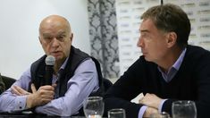 Néstor Grindetti y Diego Santilli. Néstor Grindetti y Diego Santilli.