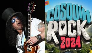 Slash tuvo un impensado desliz con el Cosquín Rock 2024.