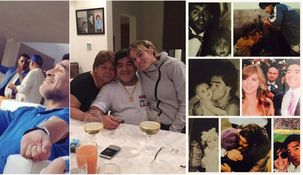 Cómo fueron los primeros minutos del cumpleaños de Diego Maradona y el emotivo saludo de sus hijas Dalma y Gianinna Cómo fueron los primeros minutos del cumpleaños de Diego Maradona y el emotivo saludo de sus hijas Dalma y Gianinna