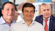 Parisi, De Marchi y Cornejo, los principales candidatos de esta elección.