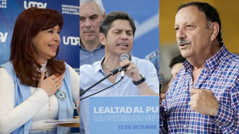 Kicillof y Quintela fueron dos de los dirigentes peronistas que salieron a respaldar a Cristina.