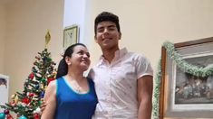Fernando Báez Sosa y su madre.