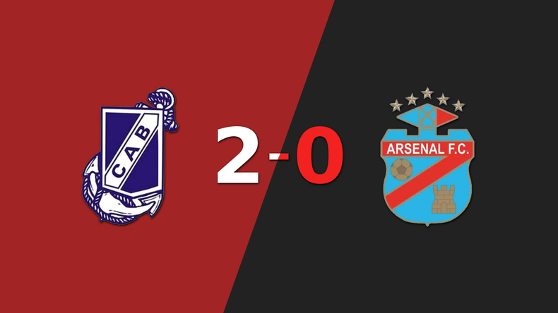 Con dos goles, G. Brown (Madryn) se impuso a Arsenal en el estadio Raúl Conti