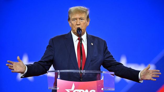 Donald Trump, principal referente de la derecha internacional.