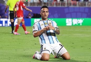 Lautaro marcó el 3 a 1 ante Suiza y liquidó el partido.&nbsp;