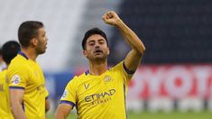 Martínez llegó al club árabe en 2020. Martínez llegó al club árabe en 2020.