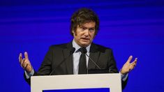 Milei calificó la media sanción como la política haciendo política.