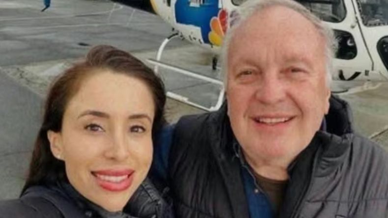 Eliana Moreno y George Marciniw perdieron la vida en Chatsworth al caer el helicóptero de la cadena NBC4.