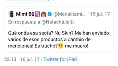 Natacha Jaitt había alertado sobre la estafa piramidal Natacha Jaitt había alertado sobre la estafa piramidal