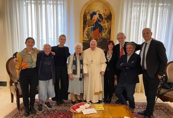 C5N | reunión Estela de Carlotto Papa Francisco