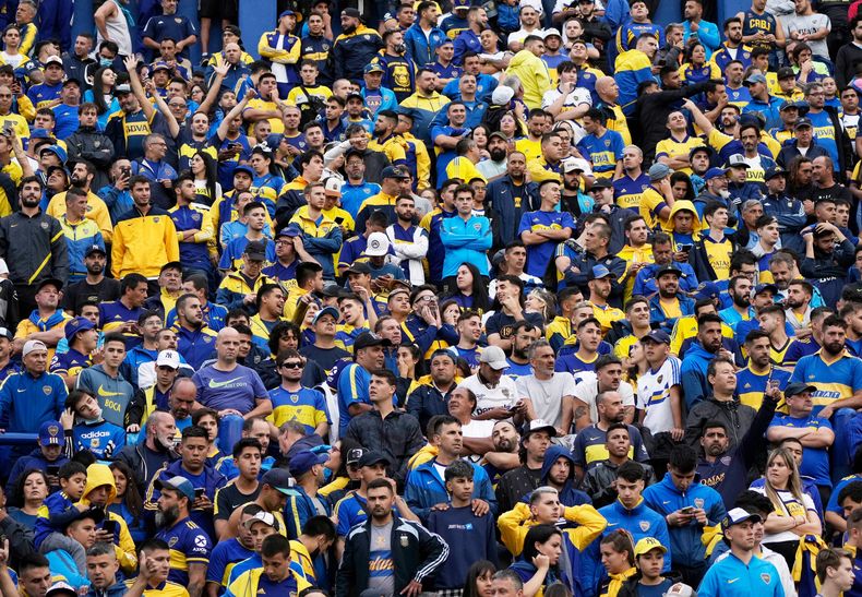 Los hinchas sufren por el mal momento que atraviesa el club.&nbsp;