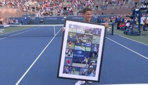 Schwartzman recibió un cuadro de la organización. Schwartzman recibió un cuadro de la organización.