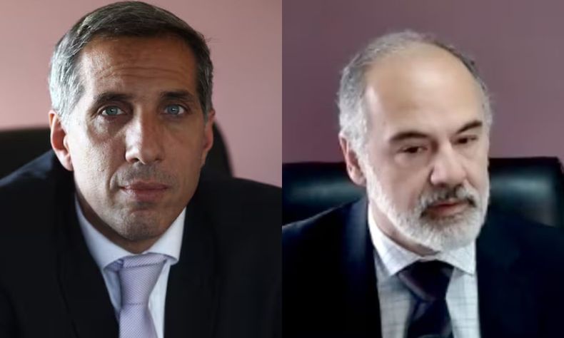 Los fiscales Diego Luciani y Sergio Mola.