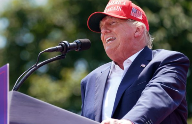 Trump es el precandidato favorito del Partido Republicano en la carrera presidencial de 2024.
