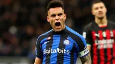Con un gol de Lautaro Martínez, el Inter le ganó el clásico a Milán&nbsp;