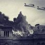 El bombardeo en Plaza de Mayo.