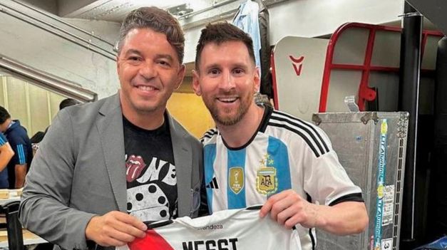 Después de poner en duda su continuidad en Inter Miami, los hinchas se ilusionan: #MessiARiver es tendencia