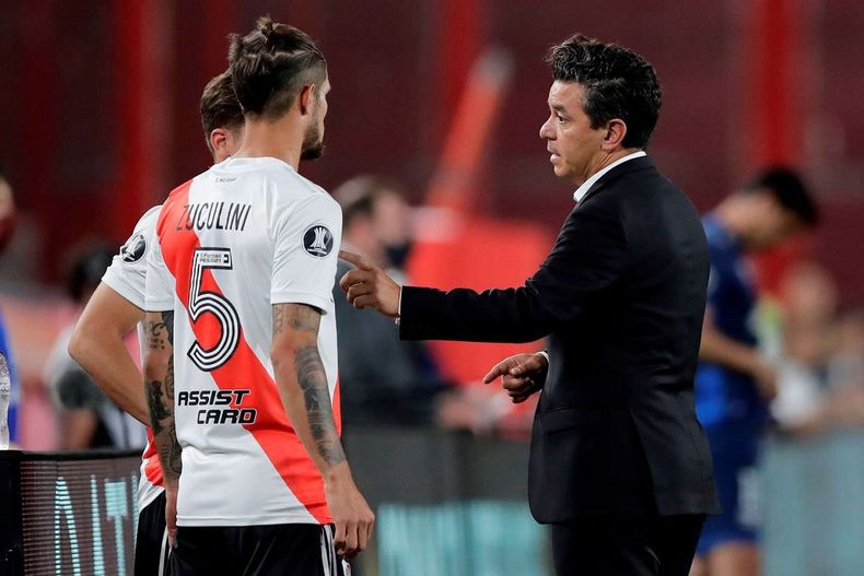 Zuculini elogió a Gallardo tras la despedida del entrenador de River.