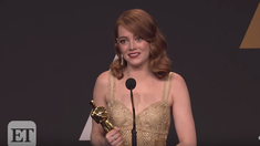 Qué dijo Emma Stone en la conferencia de prensa por el papelón de los Oscar con Moonlight y La la land Qué dijo Emma Stone en la conferencia de prensa por el papelón de los Oscar con Moonlight y La la land
