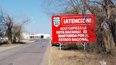 Santa Fe colocó carteles en rutas nacionales para denunciar el abandono por parte del Gobierno nacional