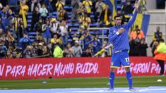 Di María fue ovacionado al ingresar a la cancha del Gigante como jugador. Di María fue ovacionado al ingresar a la cancha del Gigante como jugador.