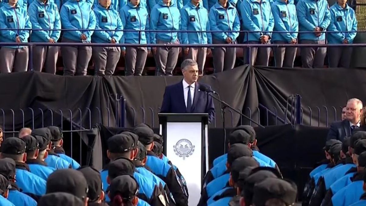 Jorge Macri encabezó el egreso de 650 policías: "La General Paz dejó de ser un colador"