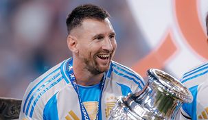 Messi con su último título, la Copa América 2024.