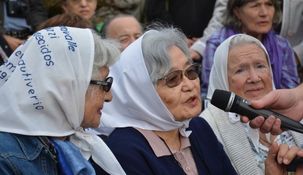María Takara de Oshiro, madre de Plaza de Mayo.