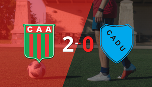 con dos goles, agropecuario argentino se impuso a def. unidos en el estadio ofelia rosenzuaig con dos goles, agropecuario argentino se impuso a def. unidos en el estadio ofelia rosenzuaig
