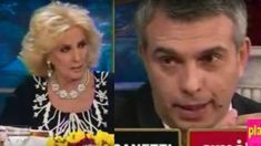 El fuerte cruce de Mirtha Legrand con el periodista Mario Massaccesi El fuerte cruce de Mirtha Legrand con el periodista Mario Massaccesi