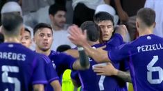 Messi, Di María y Julián Álvarez convirtieron los otros cuatro goles. Messi, Di María y Julián Álvarez convirtieron los otros cuatro goles.